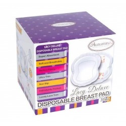 Autumnz Lacy Deluxe Disposable Breastpads (36 pcs)