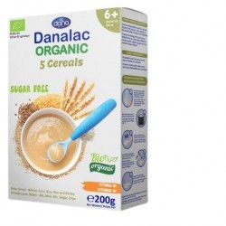 Danalac Organic Baby Cereal (5 Cereals - Wheat, Corn, Rice, Rye and Barley) 200gm
