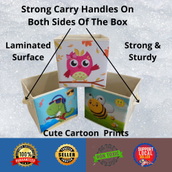 Simple Dimple Square Foldable Box (Assorted)