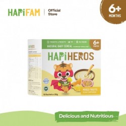 HAPIHEROS® Natural Baby Cereal Mixed Fruits