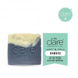 Claire Organics Bamboo Charcoal Handmade Soap