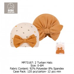 Bebe Comfort Turban Cap (2 Pcs) MP73167