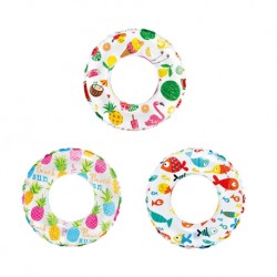 INTEX 24in Lively Print Swim Rings IT 59241NP (random print)