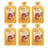 Baby Likes Tomato Pasta Chicken 6 pouches x 130 grams - Halal Chicken with 100% Organic Fruit and Vegetables for 7+ months