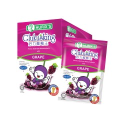 Hurix's Glukusking - Grape (30gmx12) - enriched with Elderberry Extract & Vitamin C