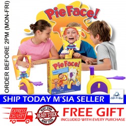 [Little B House] Running Man Cream Pie Face Toy Game Whipped Cream Family Game 打脸游戏 Mainan Pie - BT254