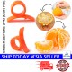 Little B House Snail Peeling Orange Opener Portable Peeling Tool Orange Skin Remover 剥橙器 Pengupas Oren - KW41