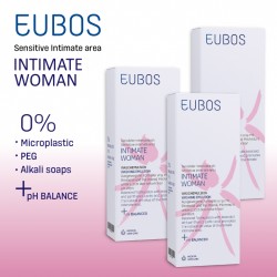 EUBOS FEMININ WASHING EMULSION 200ml x3 bols FREE 30ml Miniature