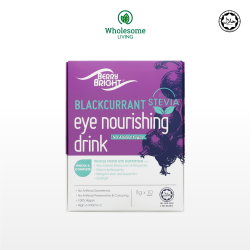 Berry Bright Eye Nourishing Drink With Stevia 8g X 10s [Blackcurrant Anthocyanins With Lutein and Zeaxanthin] [Certified HALAL