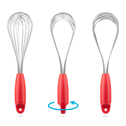Dreamfarm Flisk, fold flat balloon whisk, 1 pack