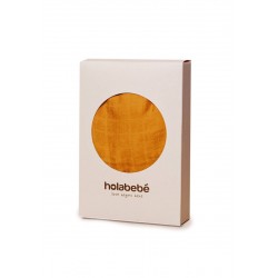 Holabebe Bamboo Muslin Swaddle Blanket-Mustard Yellow