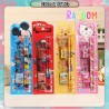 Little B House Childrens Toddler Cartoon Learning 5in1 Set Kindergarten School Stationery 文具套装 Set Alat Tulis - BT251