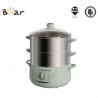 Bear Multifunctional Food Steamer Deluxe 3 Layer Food Steamer / Cook / Hot Pot Stainless Steel Food Steamer BFS-GM100L