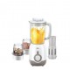 Bear 3 in 1 Food & Juice Blender Food Grade Plastic Jug with Stainless Steel Blade BB3-W12L