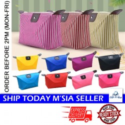 Little B House Make Up Cosmetic Bag Travel Pouch Coin Zip Lady Dompet Colourful Mini Beg Wallet 化妆包 Beg Kosmetik - MU10