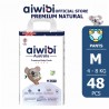 Aiwibi Premium Pant Diaper 12 - M 48pcs (Large Pack)