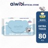 Aiwibi Premium Wet Wipes - Tea-Tree Oil Fragrance (80pcs)