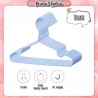 Little B House 10pcs Children Metal Clothes Coat Hangers Hook Hangers 儿童衣架 Penyangkut Baju Baby - SO20