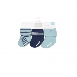 Hudson Baby Terry Socks With Non Skid (3\'s/Pack) 00712