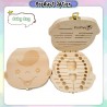 Little B House Wooden Baby Tooth Organizer Box Save Deciduous Teeth Storage Children Gift 宝宝乳牙盒 Kotak Gigi Susu -BT166