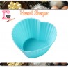 Little B House Reusable Muffin Cupcake Jelly Mold Silicone Baking Cup Mold Acuan Muffin Cake - KW21