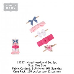 Hudson Baby Headband Set (5\'s/Pack) 13237