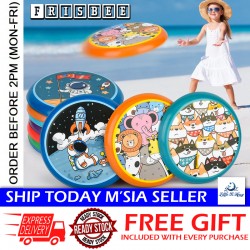Little B House Flying Saucers Soft Frisbee Throwing Disc Flying Disc Toy Kids Outdoor Toys Mainan Budak - BT346