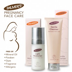 Palmer's Gentle Cleanser 125ml + Light Moisturiser 75ml (Pregnancy Face Care)