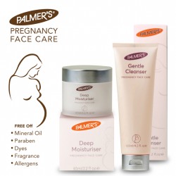 Palmer's Gentle Cleanser 125ml + Deep Moisturiser 75ml (Pregnancy Face Care)