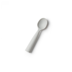 Miniware Training Spoon Set Peach + Grey