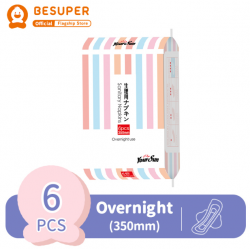 BESUPER YOURSUN SANITARY PACK OVERNIGHT USE 5PACKS