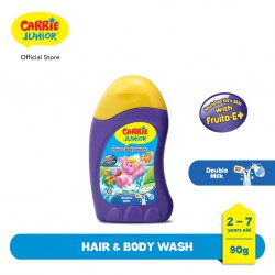 Carrie Junior Hair  and  Body Wash - Double Milk (90g)
