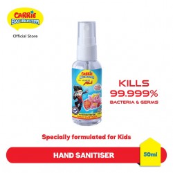 Carrie BacBuster Antibacterial Hand Sanitiser (50ml)