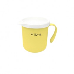 Viida Souffle Antibacterial Stainless Steel Cup - Lemon Yellow