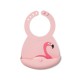 Viida Joy Series Baby Bib - Franka Pink Icing Flamingo