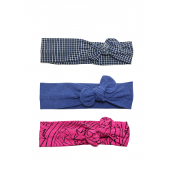 Headband set of 3 - Blue