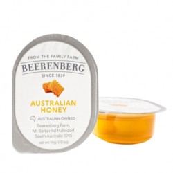 BEERENBERG AUSTRALIAN HONEY 14G PLASTIC TUBS