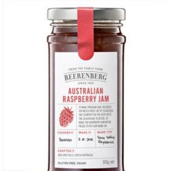 BEERENBERG AUSTRALIAN RASPBERRY JAM (300G NET)