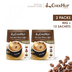 Chek Hup Ipoh White Coffee Original (40g x 12s) [Bundle of 2]