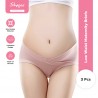 Low Waist Maternity Briefs (3pcs) - Maternity Underwear, V-shaped Design, pregnant panty, low waist panty