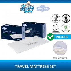 Comfy Baby Purotex Cooling Gel Travel Mattress Set