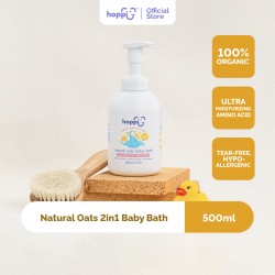 Hoppi 100% Natural Oats Baby Bath (500ml/Bottle)