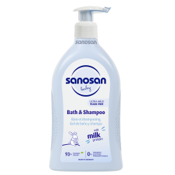 sanosan Baby Bath & Shampoo 500ml