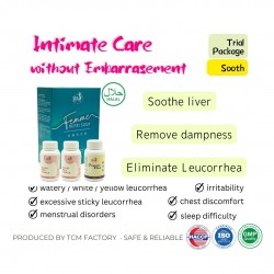 PFW Leucorrhea Soothe Package (15 Days) 白带 白带多 白带黄 黄带 月经不调 睡眠差 下体异味 下体痒 瘙痒 止痒 素食者适用