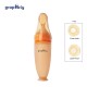 Grapebly Baby Silicone Food Feeder 120ml / 4oz - For Puree (Orange)