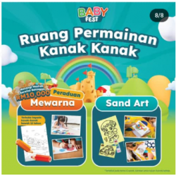 Jualan Gudang Bayi - Sand Art 