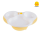 Piyo Piyo Slip-Proof Three-Section Dining Plate