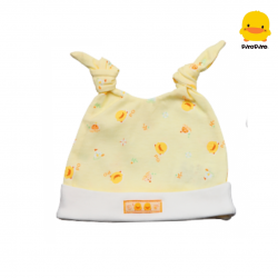 Piyo Piyo Newborn Bonnet (Yellow)