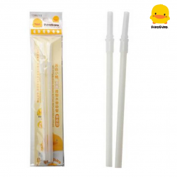 Piyo Piyo Replacement Straw for Training Cup with Sliding Lid (2pcs)