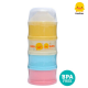 Piyo Piyo Coloured Four Layer Milk Powder Dispenser